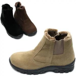 [카미엣뮤즈]스웨이드 퍼 부츠_KM23w190