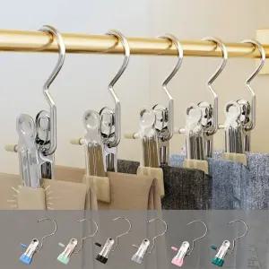 다용도 후크걸이 집게 스텐 빨래집게 모자 소품걸이 빨래집게 양말걸이