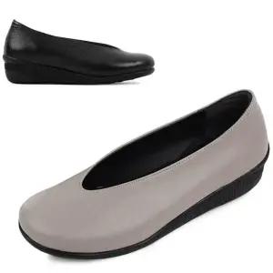 [카미엣뮤즈]미니 웨지 컴포트 플랫_KM23w219