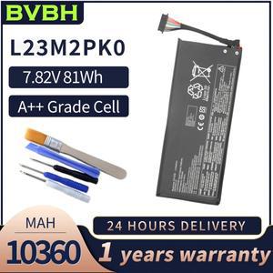 BVBH L23M2PK0 Lenovo Legion Go 8APU1 휴대용 게임용 새 81wh/10360mAh 업그레이드 용량 83E10000US