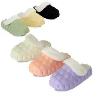 [카미엣뮤즈]엠보싱 퍼 슬리퍼_KM23w213_1