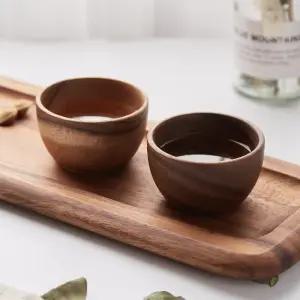 미니 나무 술잔 선물 목재 소형 집들이 소주잔 다기 주방 찻잔 원목 인테리
