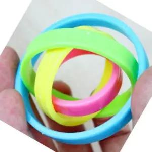 루프 레인보우 링 장난감 회전놀이 24개세트