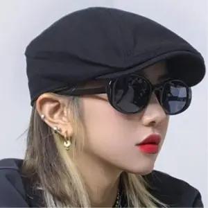 유니크한아이템 무지 여성모자 여자헌팅캡 뉴스보이캡 힙한모자 헌팅캡모자