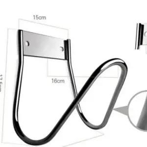 [생활] 선반 다용도 호스걸이 거치대 행거 수납 벽걸이 스텐