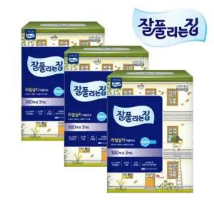 잘풀리는집 미용티슈 180매 3갑 X 3개