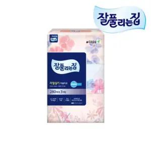 잘풀리는집 미용티슈 280매 3갑