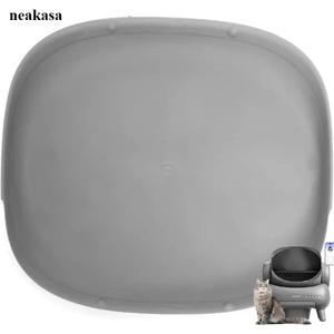 네카사 업그레이드 실리콘 패드 M1 자동 세척 고양이 화장실 액세서리 변기 쓰레기 봉투 모래 트레이