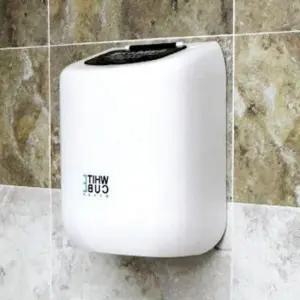 [생활] 여성 화이트큐브 수거함 위생용품 생리대수거함 청소 휴지통 쓰레기통