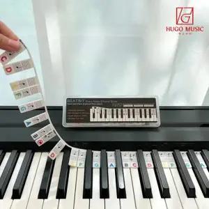 [텐바이텐]위고뮤직 37/54/61/76/88 피아노 건반 연습 실리콘 음계 키보드연습