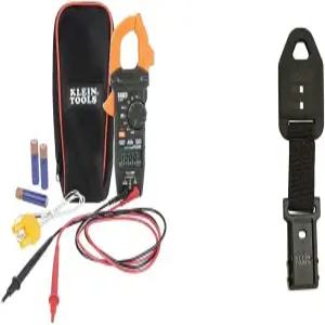 클라인 툴스 CL220 디지털 클램프 미터 자동 범위 400암페어 AC AC/DC 전압 TRMS 저항 연속성 NCVT 감지 및