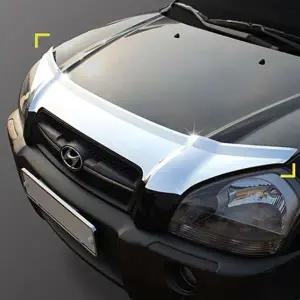 [하프클럽/]카니발튜닝용품 크롬 후드가드 인테리어 튜닝