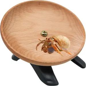 에르미트 게 바퀴 장난감 햄스터 러닝 휠 작은 동물 케이지 액세서리 탱크 쥐에게 적합합니다