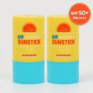 [NS홈쇼핑](1+1)알로하와이 UV쉴드 에어 선스틱 23g SPF50+ PA++++ /끈적임없는 스틱선크림..[35849574]