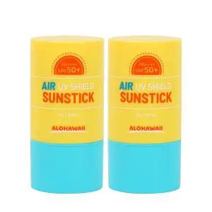 [NS홈쇼핑](2개)알로하와이 UV쉴드 에어 선스틱 23g SPF50+ PA++++ /끈적임없는 스틱선크림..[35849575]
