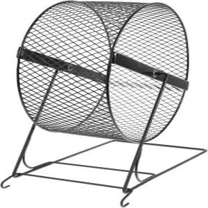 소형 애완동물 고슴도치 친칠라와 다람쥐를 위한 안정적인 랙이 있는 UKCOCO 사일런트 햄스터 러닝 휠