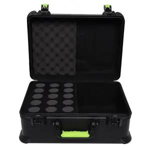 [골드스마일]마이크보관함 15개수납 마이크케이스 OOAF504