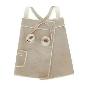 신생아용품선물 체크베이지 X자형 사계절 7부 아기 옛날 포대기 1P