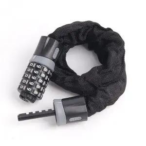 [하프클럽/]번호키 체인 자전거자물쇠 60cm 비밀번호 사슬자물쇠
