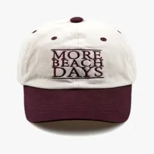 [비치스앤크림_키즈]모어 투톤 볼캡-버건디(More 2tone Ball-Cap, Burgundy)
