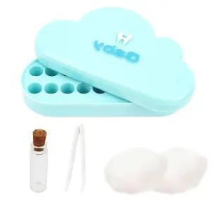 배냇머리 블루 보관케이스 유치보관함 돌선물 유치보관함 배냇머리보관