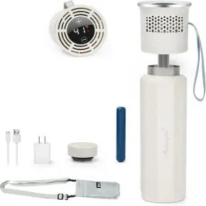 린 전기 쿨러 여행 케이스 TSA 승인 여행용 디지털 디스플레이 및 고드름이 된 17 펜 3668F 온 더 고