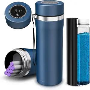 Viowey 48H 쿨러 여행 케이스 TSA 승인 USB 충전기 냉각기 휴대용 품 병 자동차 냉장고 관리 기구 및 키트