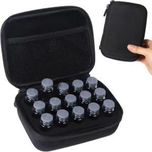 여행 케이스 성 펩타이드 냉장고 휴대용 메쉬 포켓 10ml 바이알 홀더 보관 보호 가방 가정용 쿨러 15개