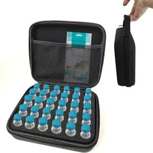 HEHE 30 슬롯 성 펩타이드 냉장고 휴대용 케이스 바이알 홀더 보관 보호 가방 표준 10ml 쿨러 여행 키트