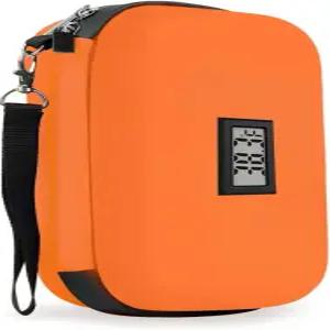 베리파인 쿨러 여행용 케이스 TSA 승인 스팩 2 × 180g 온도 표 있는 냉장 품 케이스(오렌지색)