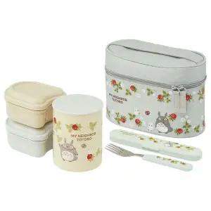 [RIZPICK]토토로 산딸기 스텐 보온 도시락 560ml(포크포함)