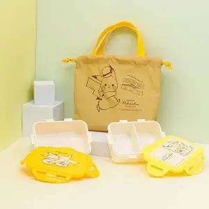 [RIZPICK]포켓몬 콤팩트 2단 도시락 파우치 세트