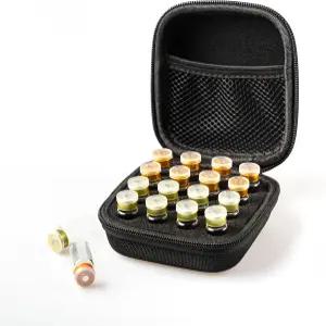 냉장고 보관용 잘로윈 펩타이드 바이알 케이스 1L GLP1 및 슬롯 정리함 16개 액세서리용 메쉬 포켓이 있는