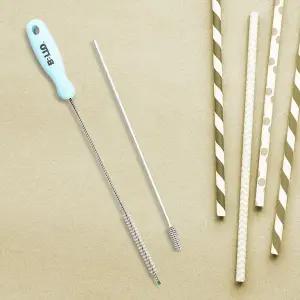 빨대세척솔 2종세트 청소솔 긴세척솔 젖병브러쉬 물병