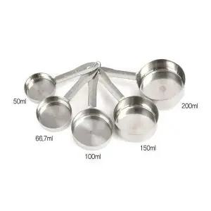 스텐 5종세트 계량컵 휴대용