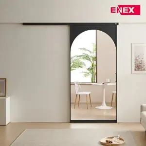 [에넥스]루크 하프 아치 원슬라이딩 중문 화이트 블랙
