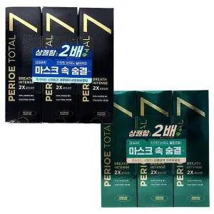 TBZ 쿨링성분 브레인인텐스 치약 120gX3개입 향좋은치약