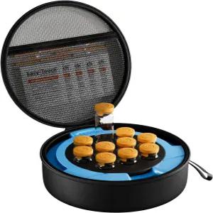 프로케이스 10 슬롯 바이알 쿨러 여행용 스 브릭 짧은 표준 10ml U100 병용 하드 펩타이드 보관 홀더 용품