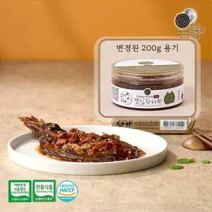 [순창 문옥례 식품]양념깻잎 장아찌 200g PET용기