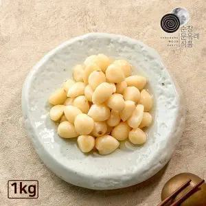[순창 문옥례 식품]알마늘 장아찌 1kg 밀폐용기