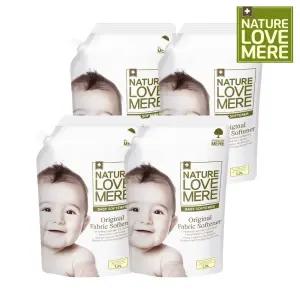 네이쳐러브메레 아기섬유유연제 리필 1.3L 2팩+2팩, 총 4팩