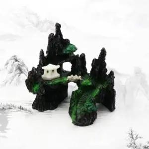 물고기 침대 미니 수족간 어항 산 장식물 꾸미기 어항피규어