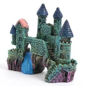 성벽 수족관장식 어항데코 어항인테리어 수조장식