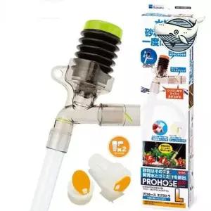 어항 바닥 모래 청소기 물갈이 사이펀 수조