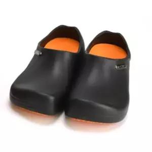 안전한 미끄럼방지 장화 조리화 신발 일반형 검정 240