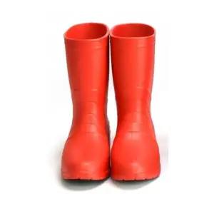 장시간 안전한 논슬립 주방 장화 250 레드