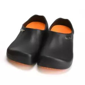 초경량 미끄럼방지 슬리퍼형 조리화 일반형 검정 270