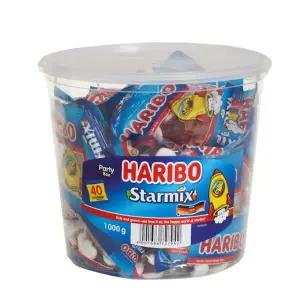 하리보 스타믹스 1kg(1000g) 무료배송 개별포장 학교간식 곰젤리 믹스젤리