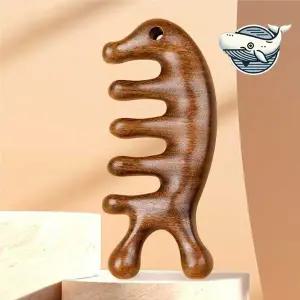 [콩심팥심]작고 편리한 원목 두피 마사지 도구 미니