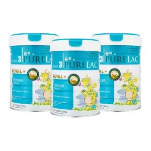 퓨어락 로열플러스 뉴질랜드 수입 프리미엄 강남 분유 3단계, 800g, 3캔